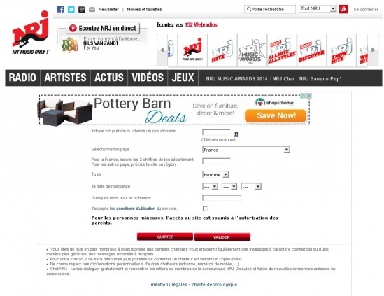 Chat ado par departement